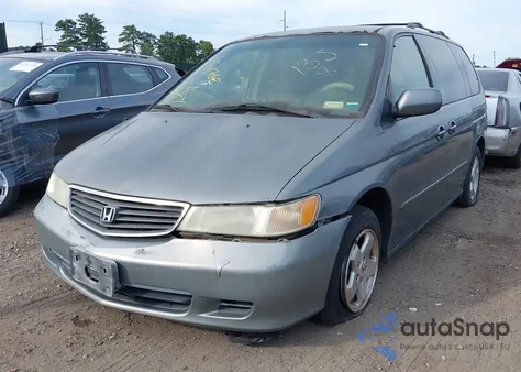 2001 Honda Odyssey Ex from USA, damaged, VIN 2HKRL18641H598837